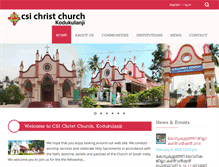 Tablet Screenshot of csichristchurch.net